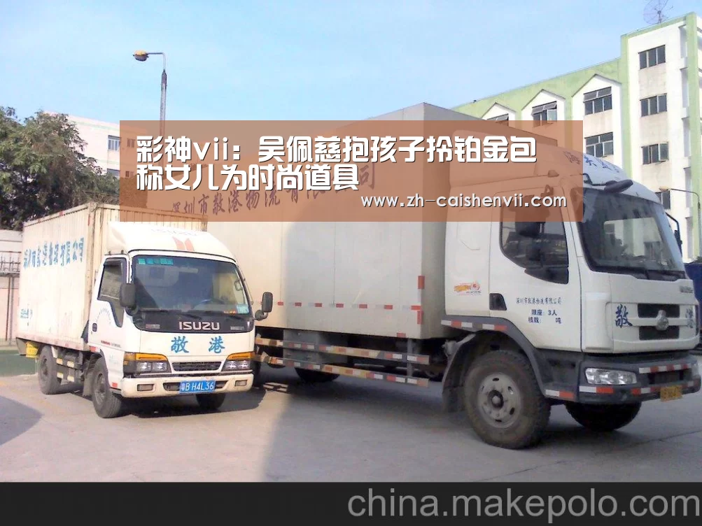 彩神vii:吴佩慈抱孩子拎铂金包 称女儿为时尚道具(图1) 彩神vii